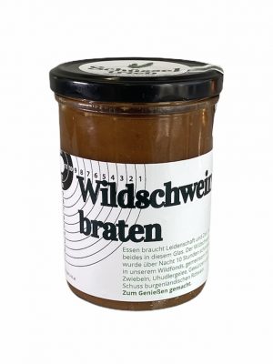 Wildschweinbraten